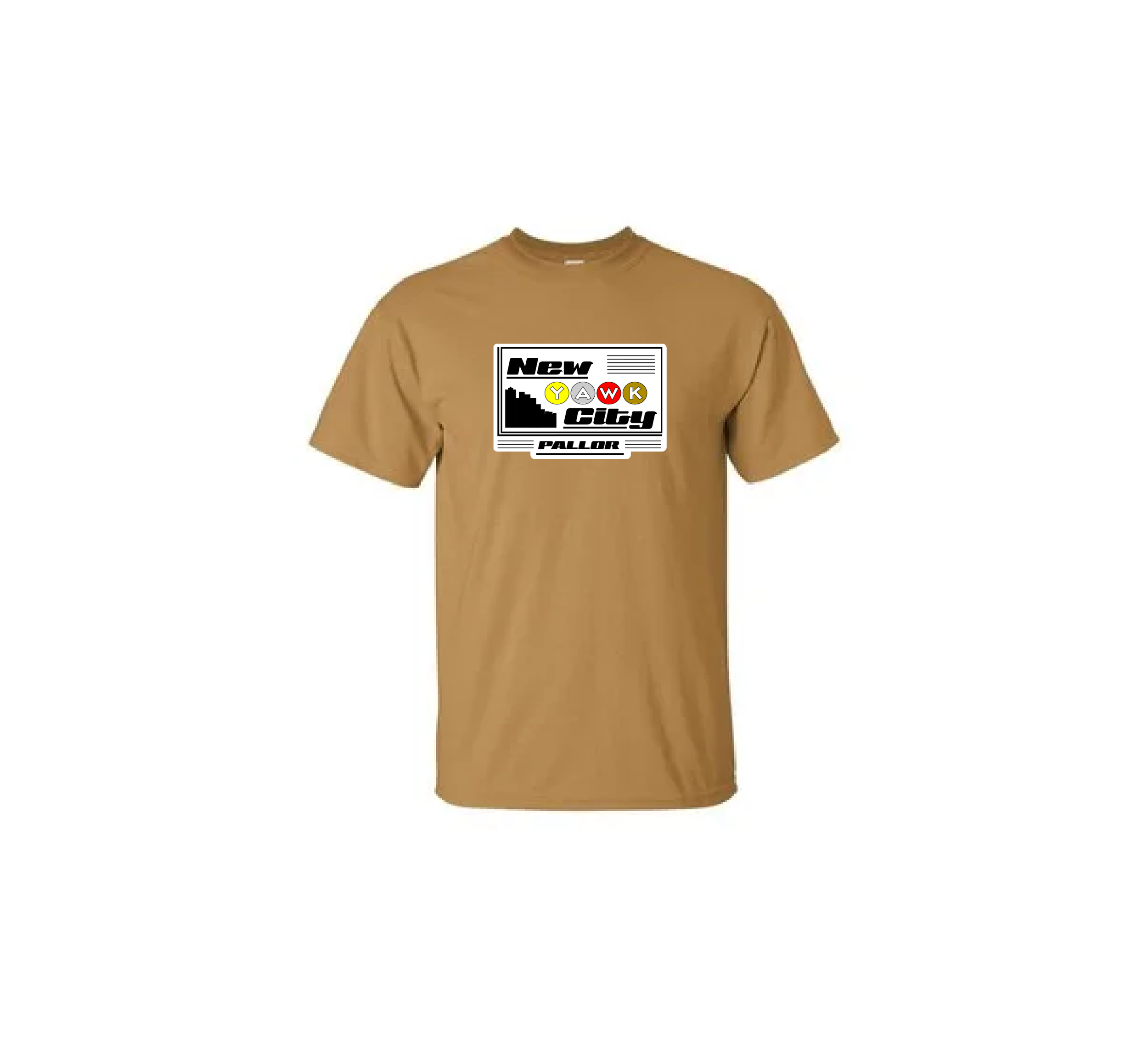 New YAWK City T-Shirt — Pallor NYC